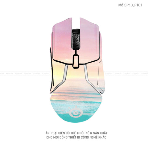 Skin Dán Chuột Steelseries Hình Pastel | D_PT01