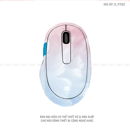 Skin Dán Chuột Microsoft Hình Pastel | D_PT03