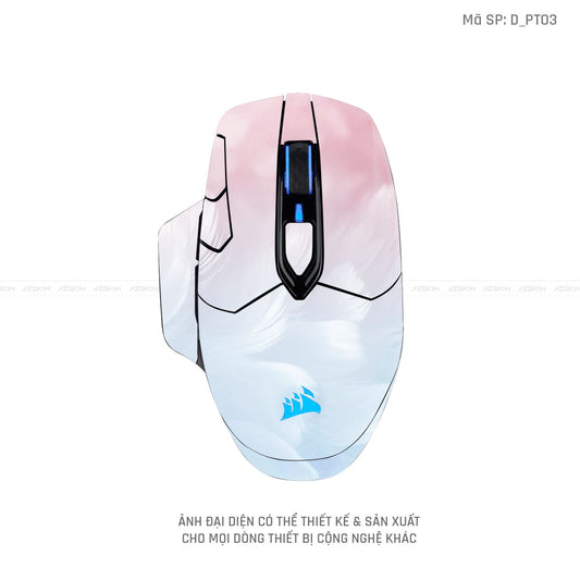 Skin Dán Chuột Corsair Hình Pastel | D_PT03