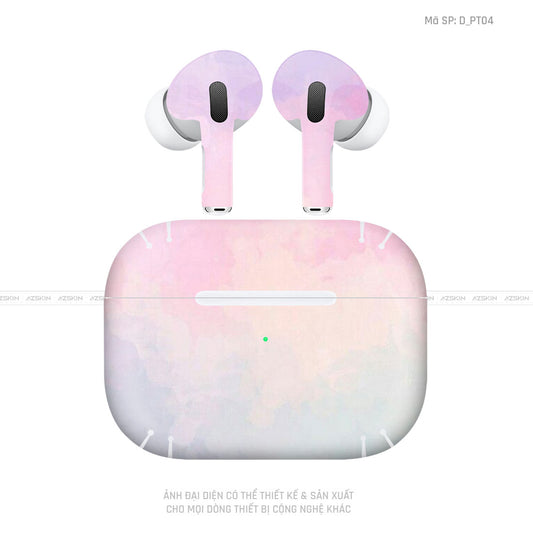 Dán Skin Tai Nghe Airpod 3 Hình Pastel | D_PT04