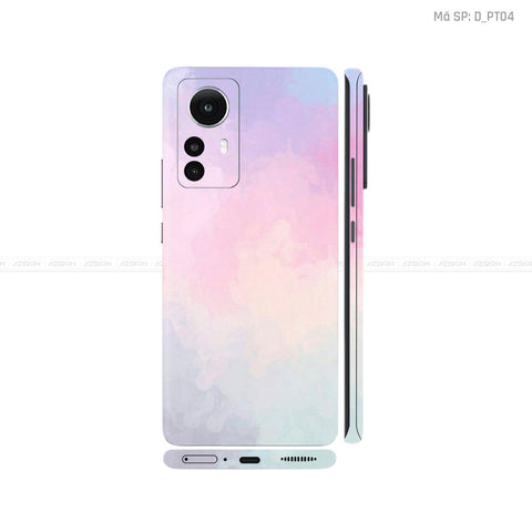 Dán Skin Xiaomi 12 Series Hình Pastel | D_PT04