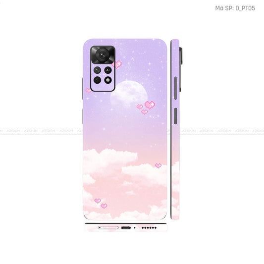 Dán Skin Xiaomi Redmi Note 11 Series Hình Pastel | D_PT05