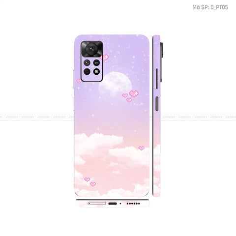 Dán Skin Xiaomi Redmi Note 11 Series Hình Pastel | D_PT05