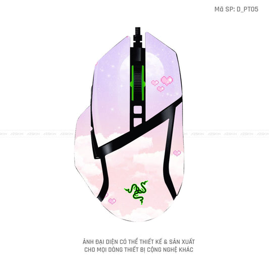 Skin Dán Chuột Razer Hình Pastel | D_PT05