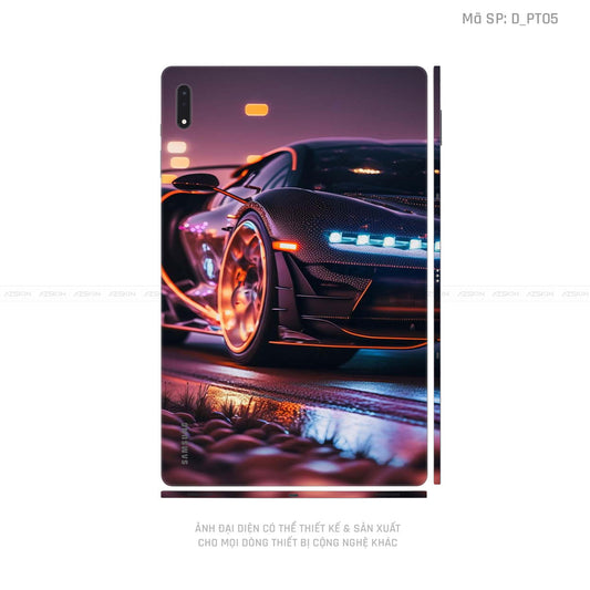 Dán Skin Galaxy Tab S7 Series Hình Phương Tiện | D_PT05