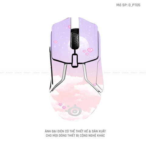 Skin Dán Chuột Steelseries Hình Pastel | D_PT05