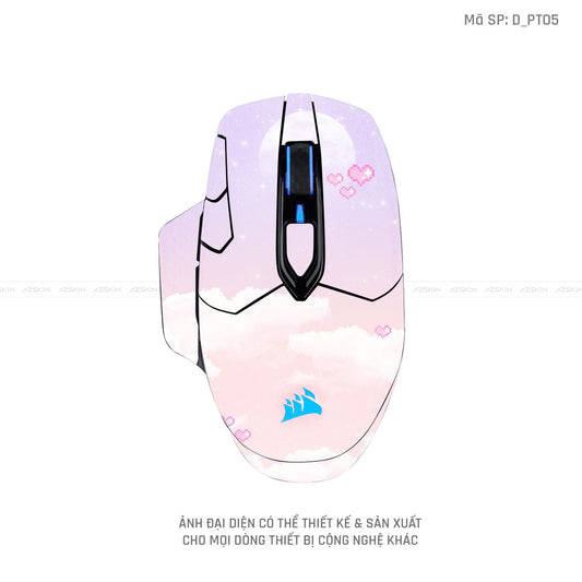Skin Dán Chuột Corsair Hình Pastel | D_PT05