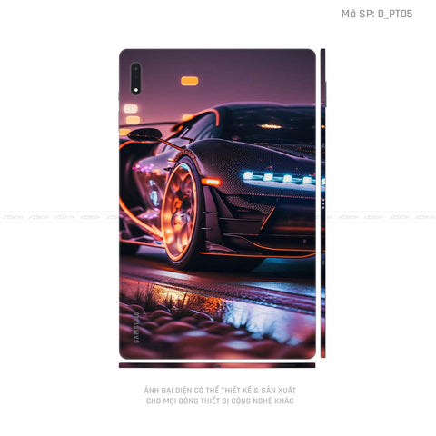 Dán Skin Galaxy Tab S8 Series Hình Phương Tiện | D_PT05