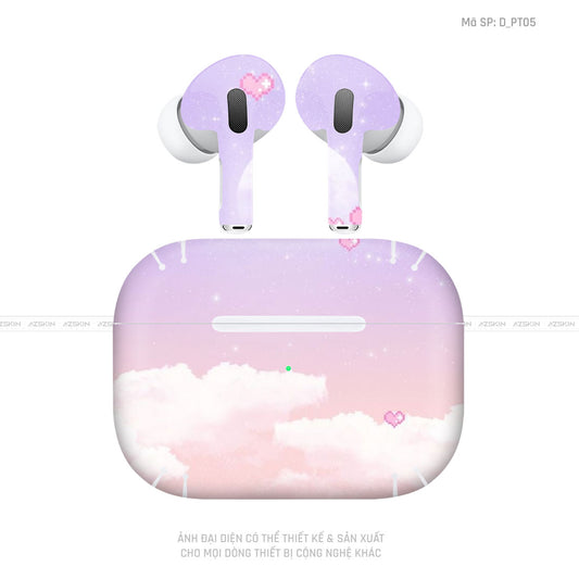Dán Skin Tai Nghe Airpod 3 Hình Pastel | D_PT05