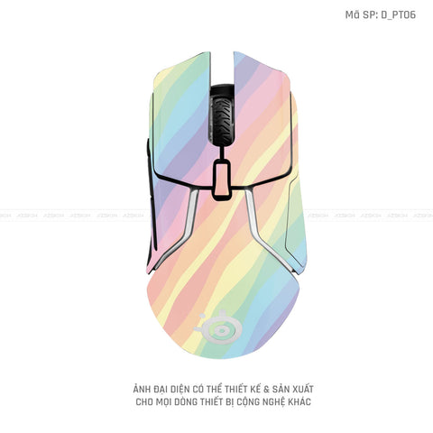 Skin Dán Chuột Steelseries Hình Pastel | D_PT06