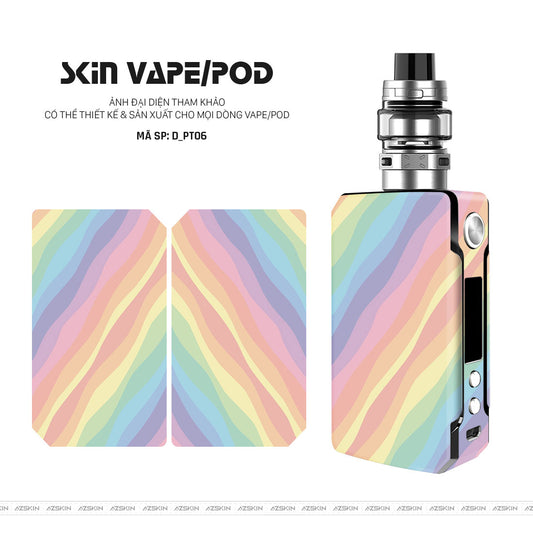 Dán Skin Vape Hình Pastel | D_PT06