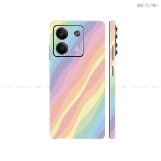 Dán Skin Điện Thoại Xiaomi Redmi 13 Series Hình Pastel | D_PT06
