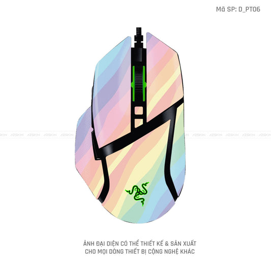 Skin Dán Chuột Razer Hình Pastel | D_PT06