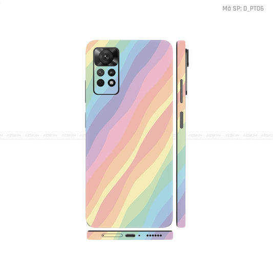 Dán Skin Xiaomi Redmi Note 11 Series Hình Pastel | D_PT06