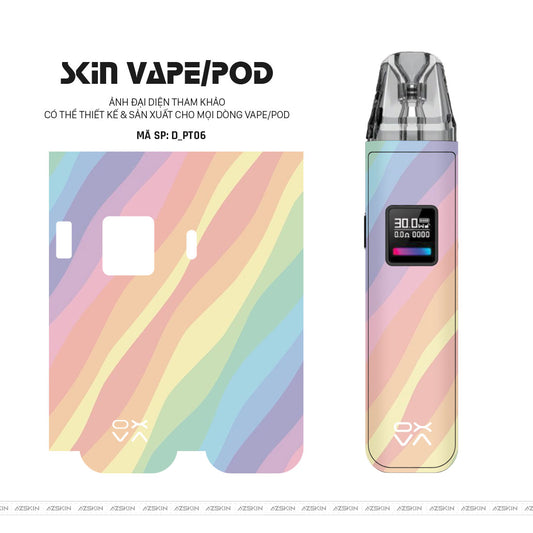Dán Skin Pod Hình Pastel | D_PT06