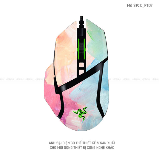 Skin Dán Chuột Razer Hình Pastel | D_PT07