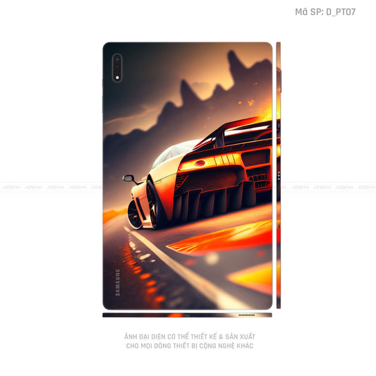 Dán Skin Galaxy Tab S8 Series Hình Phương Tiện | D_PT07