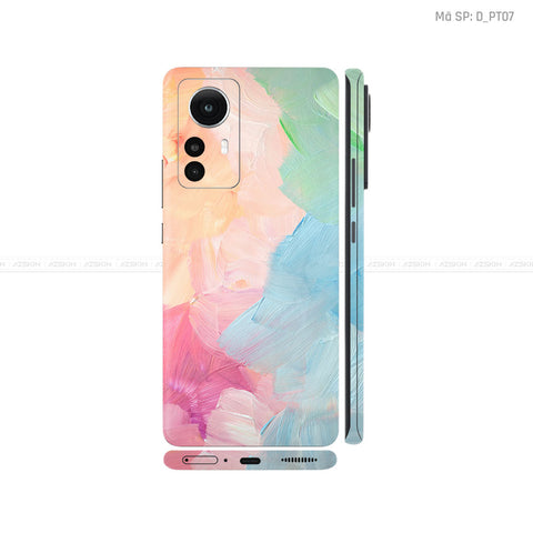 Dán Skin Xiaomi 12 Series Hình Pastel | D_PT07