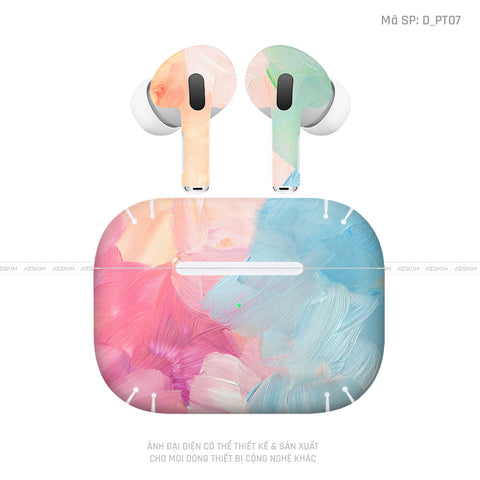 Dán Skin Airpod Pro/ Pro 2 Hình Pastel | D_PT07