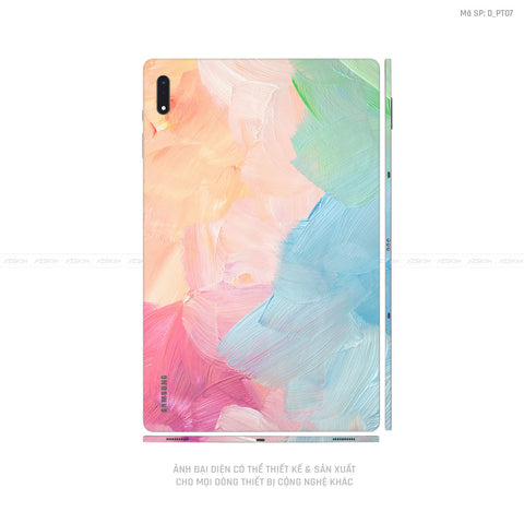 Dán Skin Galaxy Tab S7 Series Hình Pastel | D_PT07