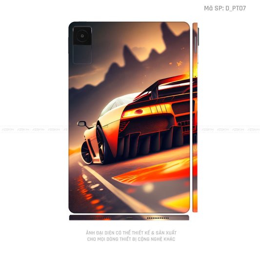 Dán Skin Máy Tính Bảng Xiaomi Mipad Hình Phương Tiện | D_PTI07