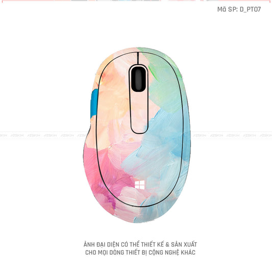 Skin Dán Chuột Microsoft Hình Pastel | D_PT07