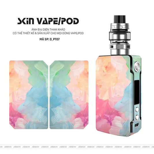 Dán Skin Vape Hình Pastel | D_PT07