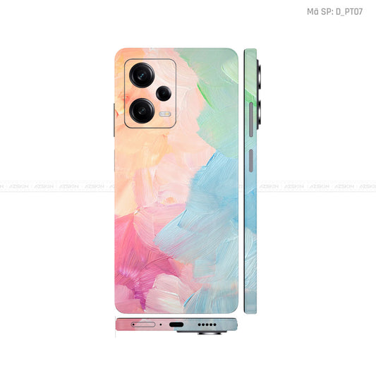 Dán Skin Xiaomi Redmi Note 12 Series Hình Pastel | D_PT07
