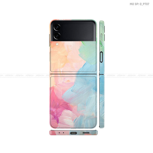 Dán Skin Galaxy Zflip4 Hình Pastel | D_PT07