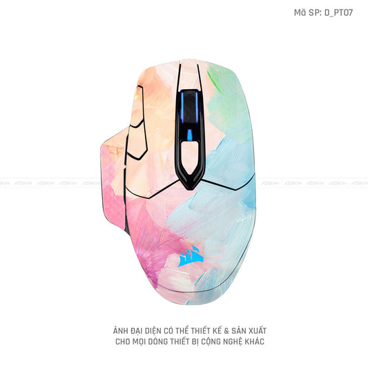 Skin Dán Chuột Corsair Hình Pastel | D_PT07