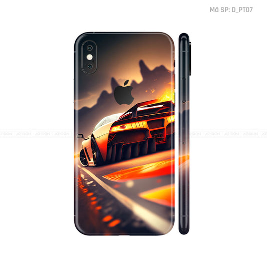 Dán Skin IPhone X Series Hình Phương Tiện | D_PT07