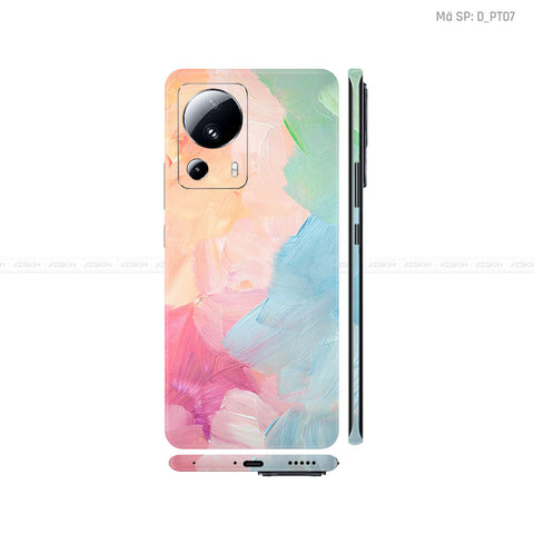 Dán Skin Xiaomi 13 Series Hình Pastel | D_PT07