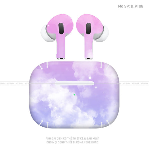 Dán Skin Tai Nghe Airpod 3 Hình Pastel | D_PT08