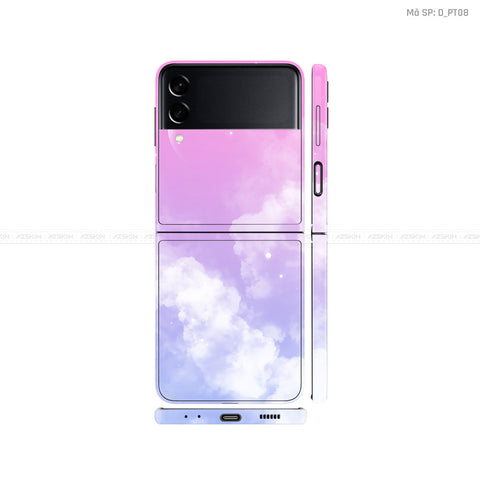 Dán Skin Galaxy Zflip3 Hình Pastel | D_PT08