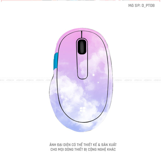Skin Dán Chuột Microsoft Hình Pastel | D_PT08