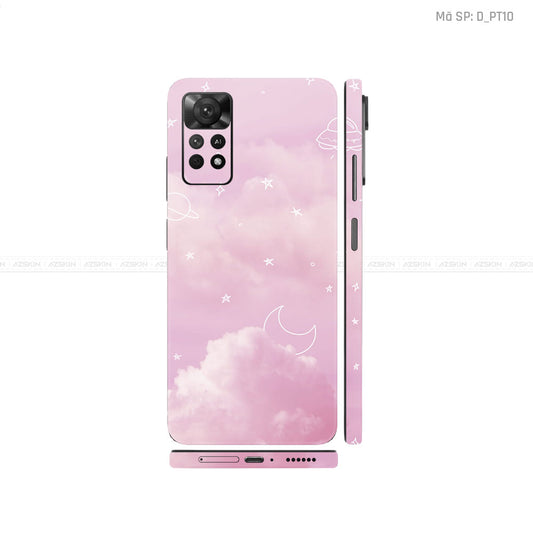 Dán Skin Xiaomi Redmi Note 11 Series Hình Pastel | D_PT10