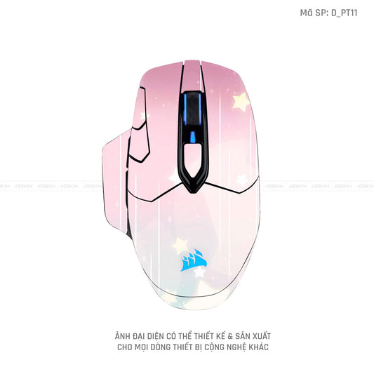 Skin Dán Chuột Corsair Hình Pastel | D_PT11