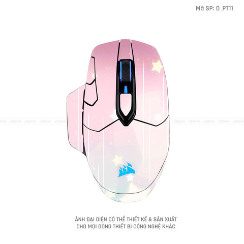 Skin Dán Chuột Corsair Hình Pastel | D_PT11
