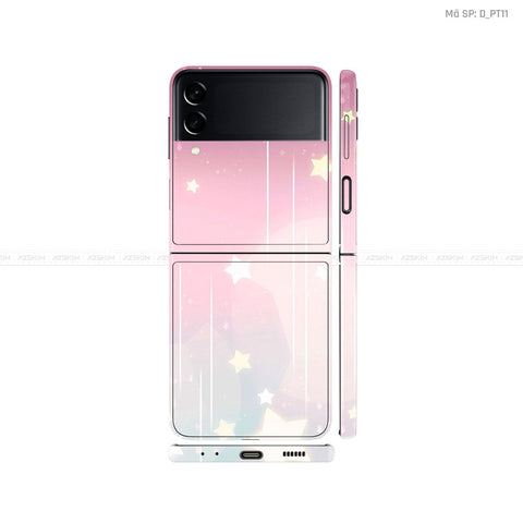 Dán Skin Galaxy Zflip3 Hình Pastel | D_PT11