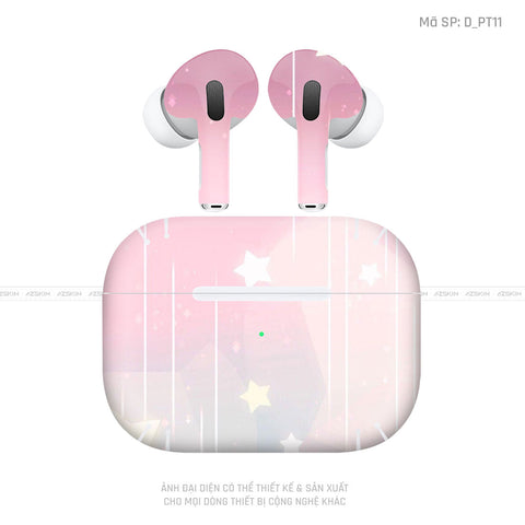 Dán Skin Tai Nghe Airpod 3 Hình Pastel | D_PT11