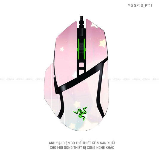 Skin Dán Chuột Razer Hình Pastel | D_PT11