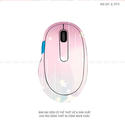 Skin Dán Chuột Microsoft Hình Pastel | D_PT11