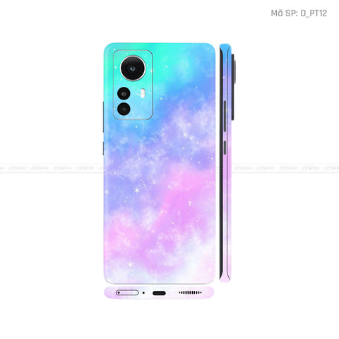 Dán Skin Xiaomi 12 Series Hình Pastel | D_PT12