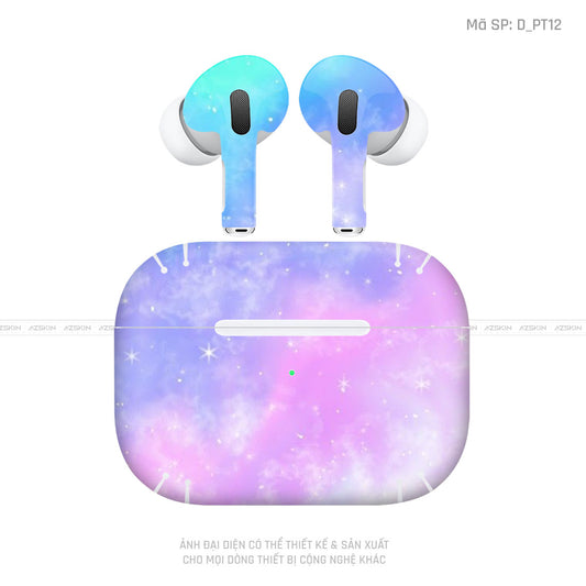 Dán Skin Tai Nghe Airpod 3 Hình Pastel | D_PT12