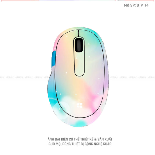 Skin Dán Chuột Microsoft Hình Pastel | D_PT14