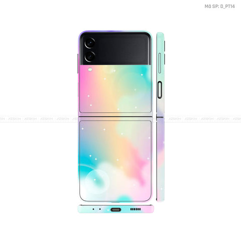 Dán Skin Galaxy Zflip3 Hình Pastel | D_PT14