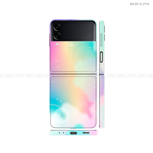 Dán Skin Galaxy Zflip4 Hình Pastel | D_PT13