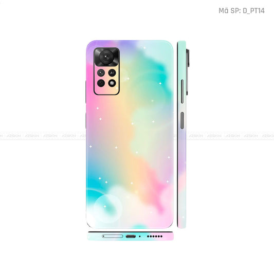 Dán Skin Xiaomi Redmi Note 11 Series Hình Pastel | D_PT14
