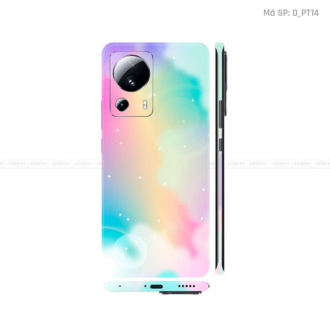 Dán Skin Xiaomi 13 Series Hình Pastel | D_PT14