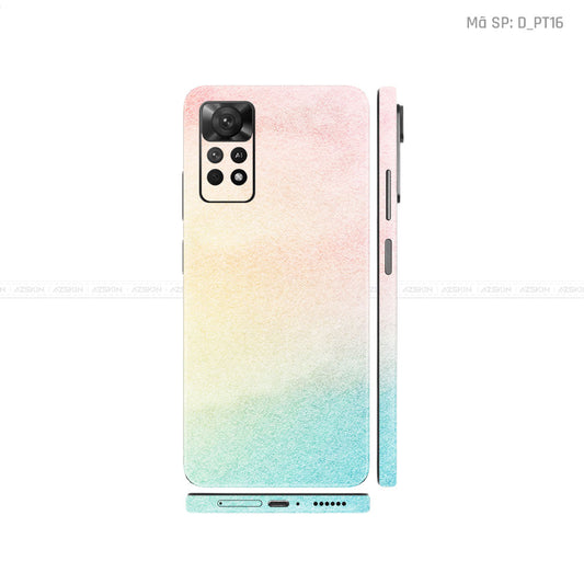 Dán Skin Xiaomi Redmi Note 11 Series Hình Pastel | D_PT16